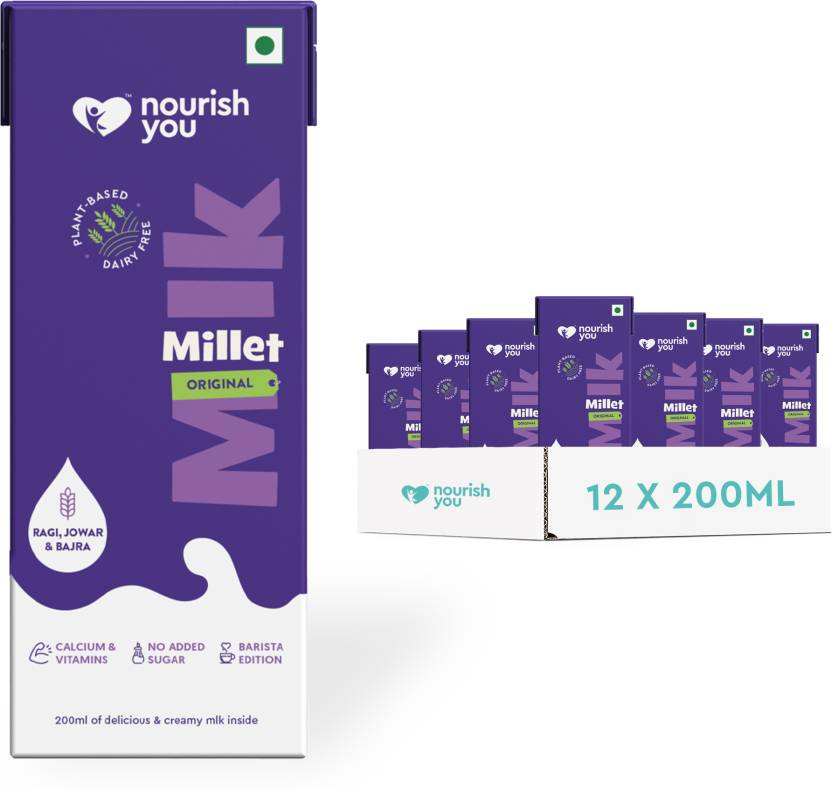 Nourish You Plant Based Millet Milk